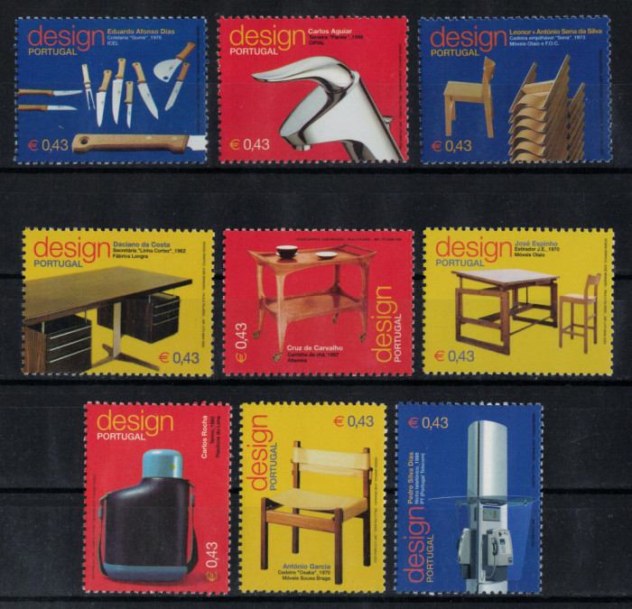 PORTUGALIA 2003 - Design /serie completa MNH