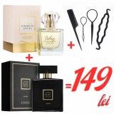 Set 2 parfumuri, compus din Today Tomorrow Always Little Black Dress + set 4 accesorii par , oferta speciala 99 lei