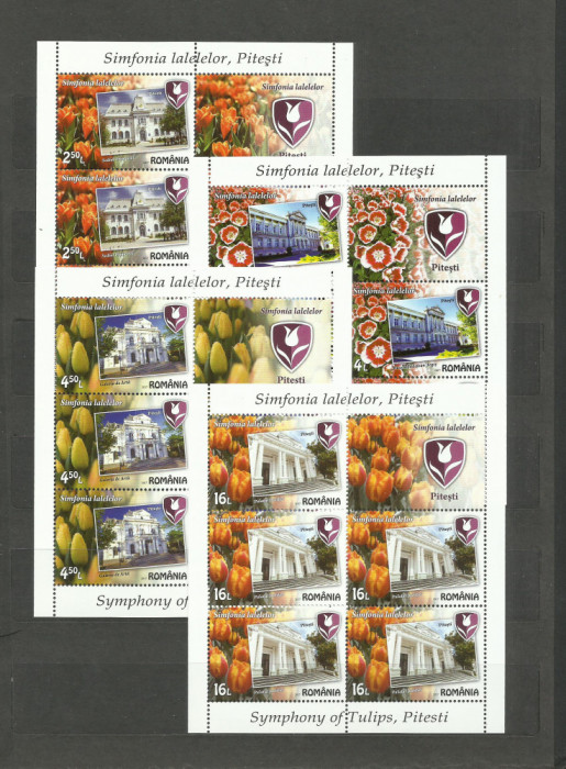 Romania MNH 2017 - Simfonia Lalelelor Pitesti - minicoli - LP 2141 b