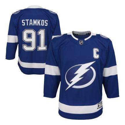 Tampa Bay Lightning tricou de hochei pentru copii Steven Stamkos Premier Home - L/XL