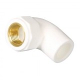 Cot 90 Cu Filet Metalic Interior, Ppr Alb, 40X1 1/4"