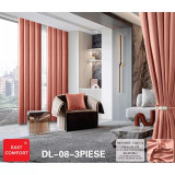 Draperie Din Tricot 150 x 245 Rose-Gold CADOU Fata De Perna Si Accesoriu Magnetic Draperie- DRS1007