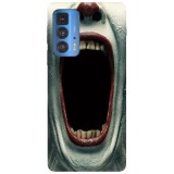 Husa compatibila cu Motorola Edge 20 Lite model Horror Stories, Silicon, TPU, Viceversa, Transparent, Carcasa