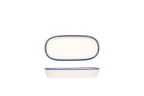 Bonna Placa de service - Linea Blue - Por&Aring;&pound;elan - 14 cm - set de 2