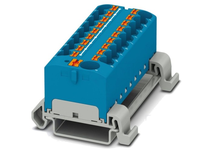Conector de șină 32A 800V push-in