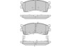 Placute frana Kia Carens 1 (Fc), Clarus (K9a), Rio (Dc), Shuma 2 (Fb) SRLine parte montare : Punte fata