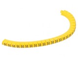 Markere Galbene pentru Marcaj pe PVC 2,5-5mm