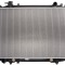 Radiator racire Ford Ranger (INT), 01.2003-01.2006, motor 2.5 TD, 62/85 kw, diesel, cutie automata, cu/fara AC, 636x450x32 mm, SRLine, aluminiu braza
