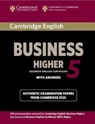 Cambridge English Business 5 Higher Student&amp;#039;s Book with Answers foto