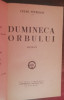 Myh 50f - Cezar Petrescu - Dumineca orbului - editie interbelica