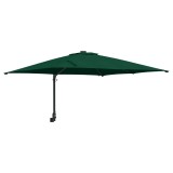 vidaXL Parasol de Grădină Verde 248,5 x 247,5 x 160 cm 42003252