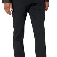 Pantaloni din twill elastic, slim-fit Amazon Essentials, Marimea 30W x 28L - S (Talie 77.5 cm) - RESIGILAT