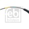 FEBI BILSTEIN 185557 Cablu ambreiaj