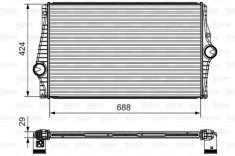 VALEO 818280 Intercooler, compresor