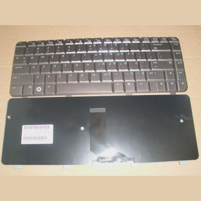 Tastatura laptop noua HP DV4-1000 coffee US foto