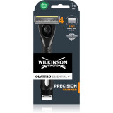 Cumpara ieftin Wilkinson Sword Quattro Precision Trimmer Aparat de ras + rezervă lame 1 buc