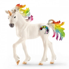 Manz unicorn curcubeu cu strasuri - Figurina Schleich 70525 foto