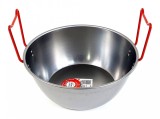 Tigaie adanca pentru prajit, otel lustruit, diametru 30 cm, 2 manere, Garcima, GRC20732