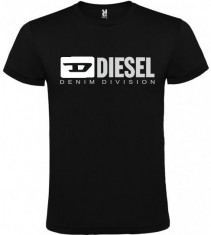 Tricou barbatesc NEGRU Diesel COD N547 foto