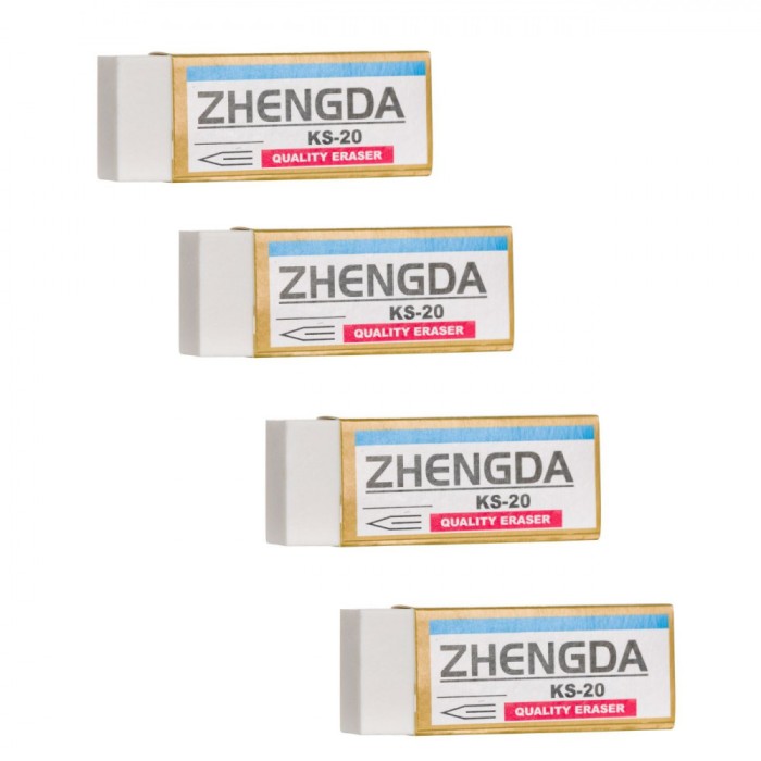 Set Radiere, Zhengda, KS-20, Alb, 4 bucăți