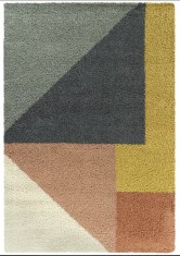 Covor Premium Belgian Model Sherpa 52922-492, Marime 80 x 150 cm, Multicolor, Inaltime Fir 30 mm, Antialergic, Polipropilena, Living, Dormitor, Sufrag foto