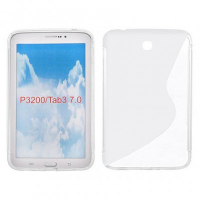 Husa Silicon S-Line Sam Galaxy Tab 3 (7.0inch ) P3200 Transparent foto