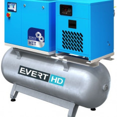 Compresor Aer Evert 500L, 400V, 7.5kW EVERTHDVT3G10-10-500