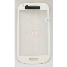 Geam Samsung Galaxy S III mini I8190 WHITE + adeziv special