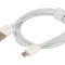 Cablu USB 2.0 High Speed 1m Alb - USB A la Micro USB B