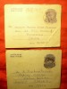 2 Plicuri India circulate cu marca fixa 20 paiso, cca. 1950