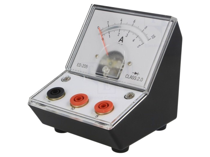 Ampermetru analog 0-1A, 5A