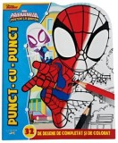 Cumpara ieftin Punct-cu-punct. 32 de desene de completat si de colorat. Paienjenelul si prietenii lui uimitori. Marvel/***