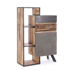 Comoda 1 usa 2 sertare Manchester 90x40x140 cm