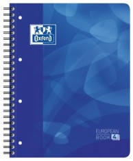 Caiet cu spirala A4+, OXFORD School Projectbook, 4cul x30 file-90g/mp,