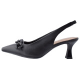 Pantofi dama, din piele naturala, marca Tamaris, 1-29608-28-01-10, negru