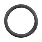 Husa Volan Umbrella Piele Naturala Perforata - Negru, 39-41 cm (Universal, Aderenta Sporita)