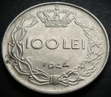 Moneda istorica 100 LEI - ROMANIA, anul 1944 * cod 4512