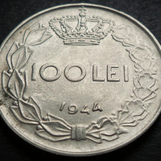 Moneda istorica 100 LEI - ROMANIA, anul 1944 * cod 4512