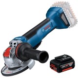 Bosch GWX 18V-10 P X-LOCK + GBA - Polizor unghiular 125 mm + Acumulator Li-Ion 18 V 5 Ah