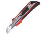 Cuțit universal 18mm cu m&acirc;ner din ABS, Yato