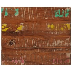 vidaXL Blat de masă, 60x50x3,8 cm, dreptunghiular, lemn masiv reciclat 371121
