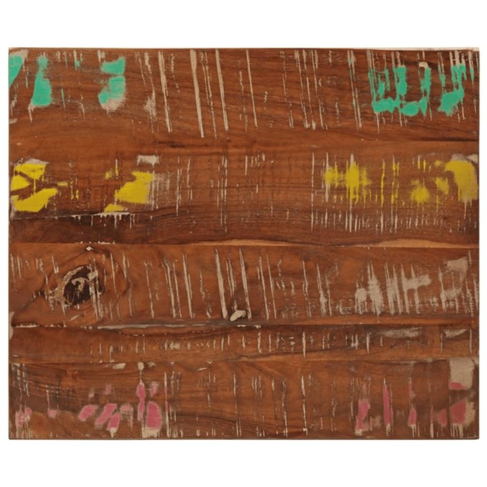 vidaXL Blat de masă, 60x50x3,8 cm, dreptunghiular, lemn masiv reciclat 371121
