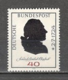 Germania.1974 250 ani nastere F.G.Klopstock-poet MG.339, Nestampilat