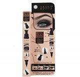 Cumpara ieftin Tus pentru Ochi Tip Carioca cu Stampila, USHAS Waterproof Eyeliner, Negru Intens