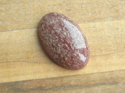 Cabochon (caboson) cuart strawberry (CC2-P2) foto