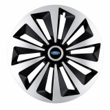 Set 4 capace roti Fox Gri-Negru R17 pentru gama auto Ford