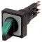 Comutator rotativ 16mm RMQ-16 verde