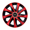 Set 4 capace roti Drift extra red R14 pentru gama Audi, Autohelix MSA