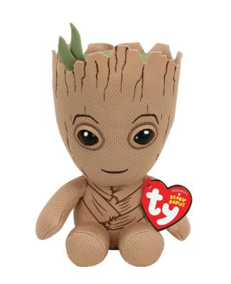 PLUS TY 15CM BEANIE BABIES MARVEL GROOT SuperHeroes ToysZone foto