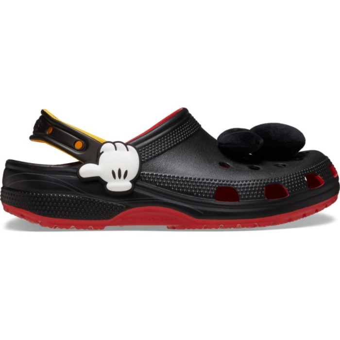 Saboti Crocs Mickey Mouse Classic Clog Rosu - Flame